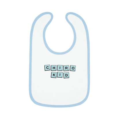 Chiro Kid Letter Tile Bib Blue