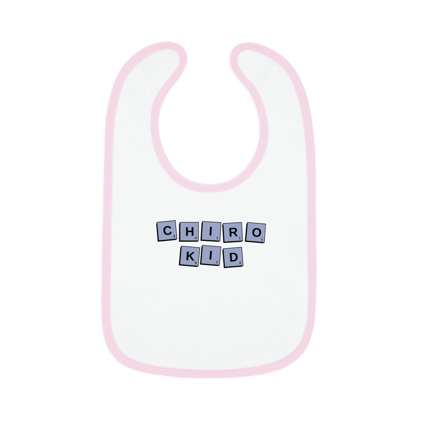 Chiro Kid Letter Tile Bib Purple