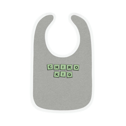 Chiro Kid Letter Tile Bib Green