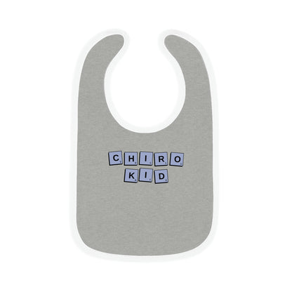 Chiro Kid Letter Tile Bib Purple