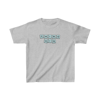 Chiro Kid Letter Tile Tee Blue